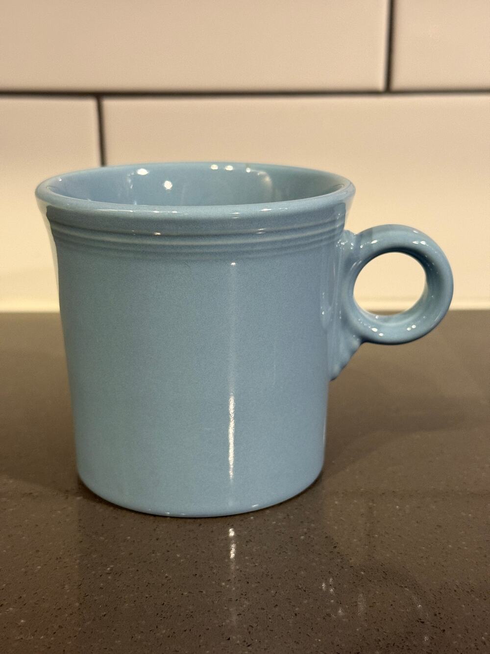 Fiesta HLC Fiestaware USA Retired Classic Ring Handle 10 1/4 OZ Mug Periwinkle